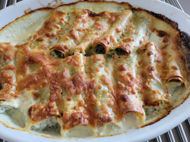 Cannelloni mit Spinatfüllung